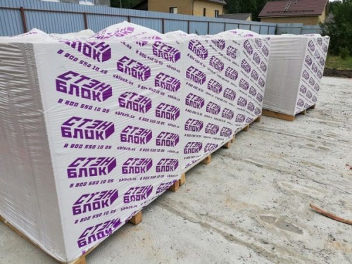 Газобетонные перегородочные блоки Стэнблок 600х150х250, D500