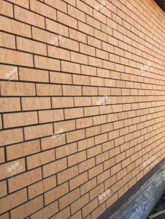 Облицовочный кирпич Железногорский полуторный утолщенный 1,4 НФ Солома скала